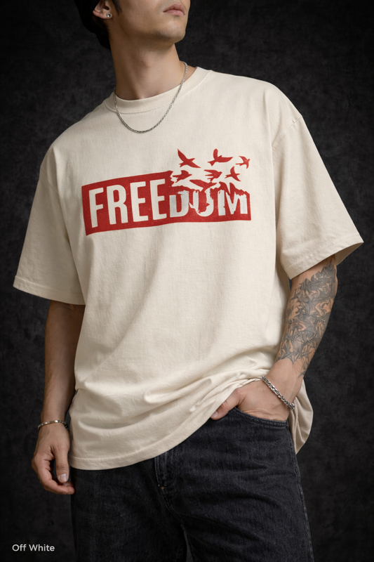 FREEDOM Oversized T-Shirt | BroCulture