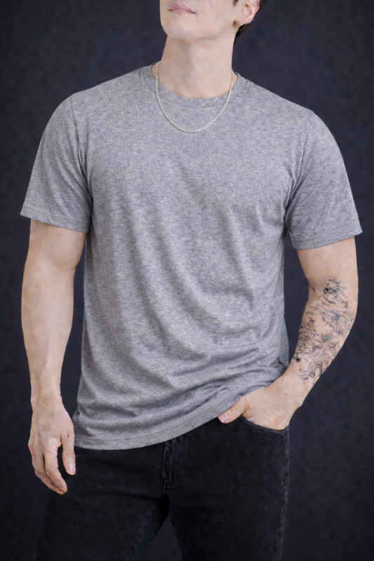 Plain Cotton T-Shirt | BroCulture