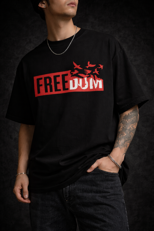 FREEDOM Oversized T-Shirt | BroCulture